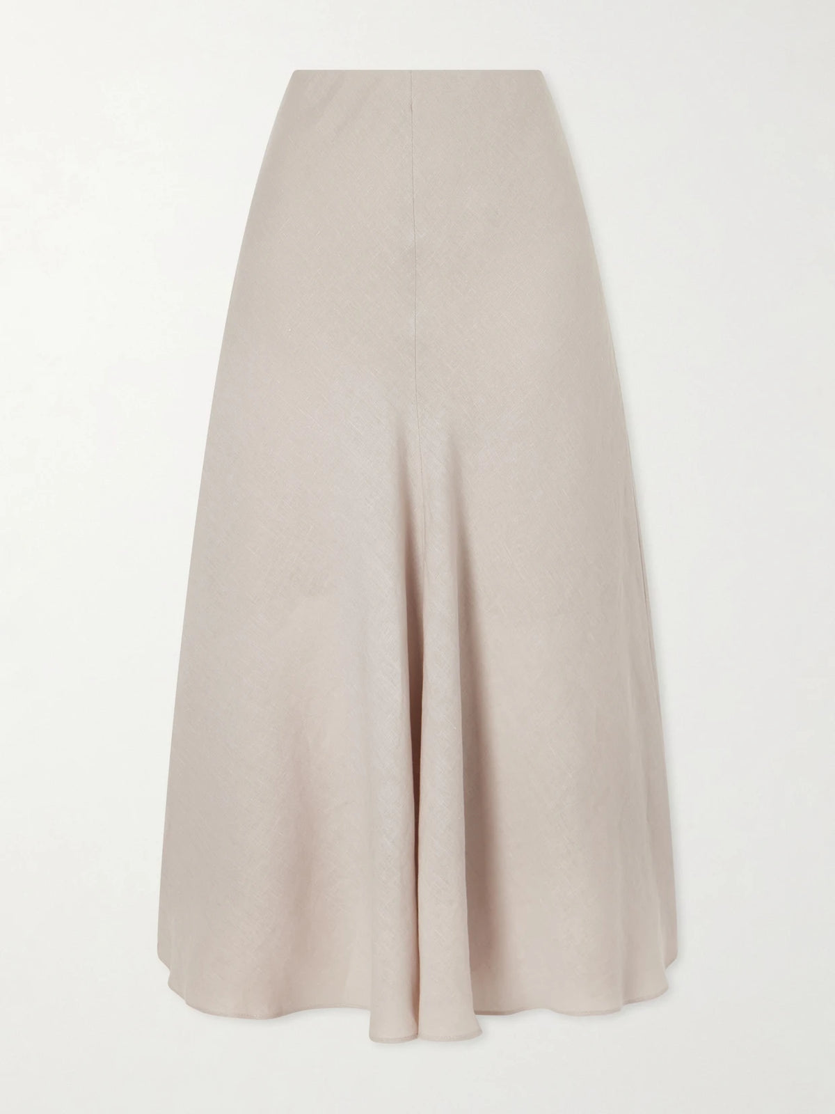 Brunello Cucinelli Linen Midi Skirt