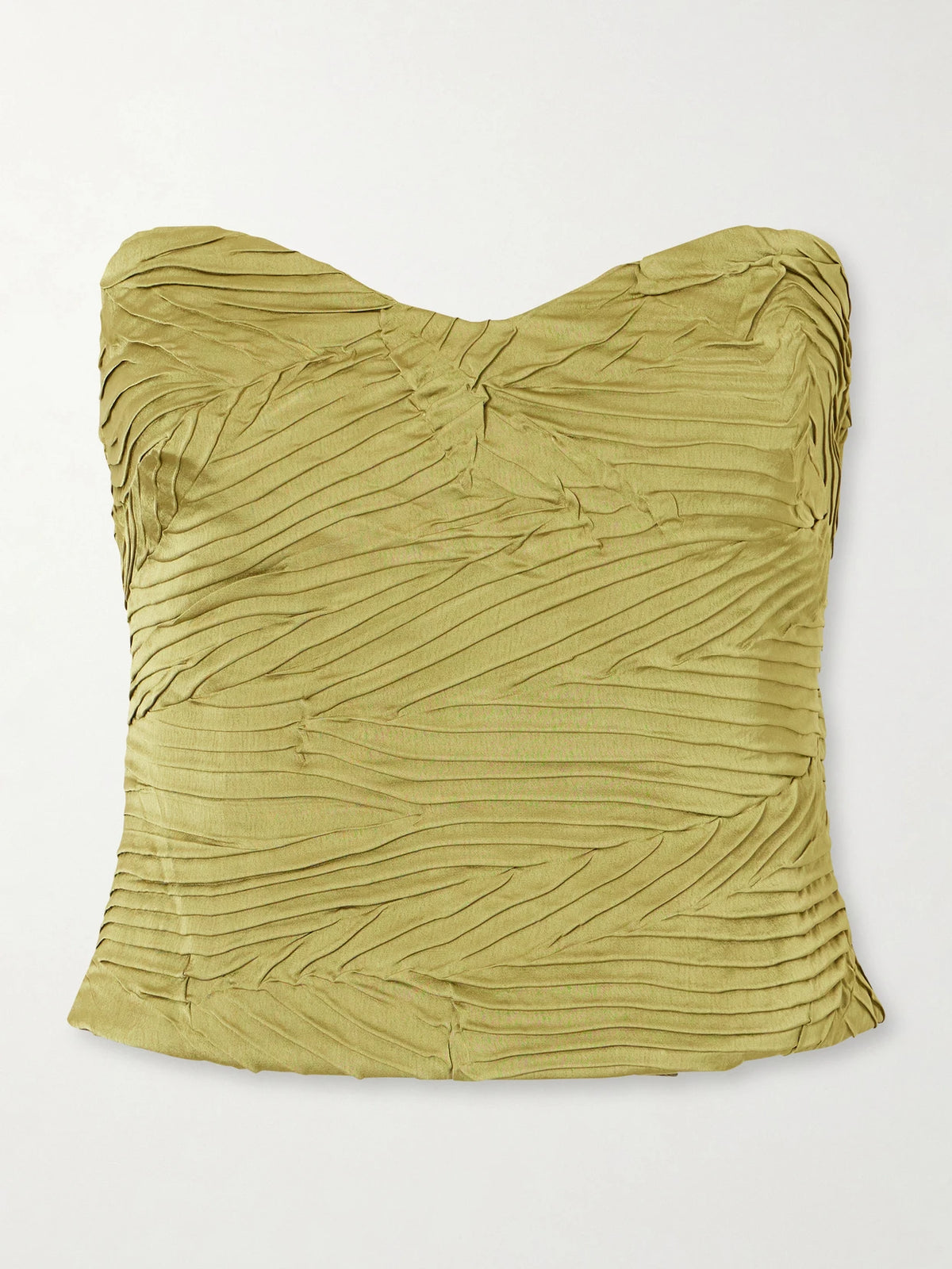 Ulla Johnson Heleen Cropped Satin Tank