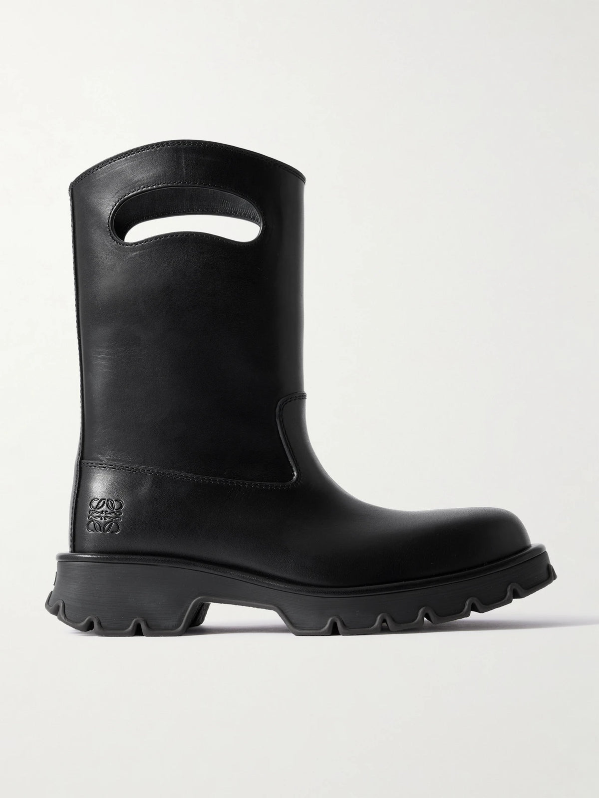 Bobby Leather Ankle Boots