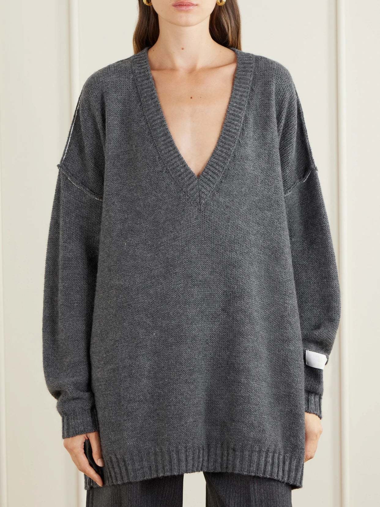 Oversized Wool And Alpaca-blend Sweater