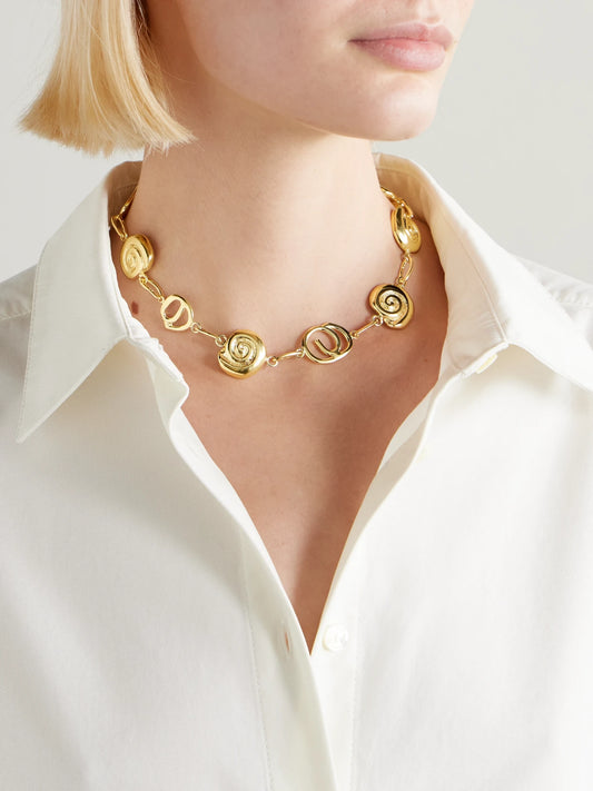 Pallas Gold-plated Necklace