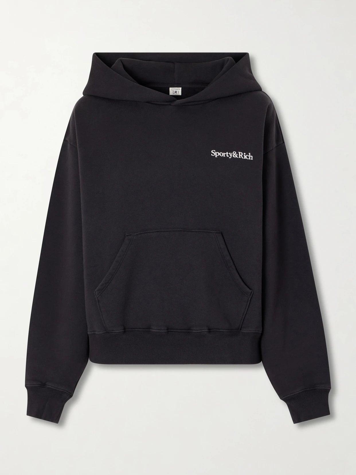 Logo Embroidered Cotton Sweatshirt