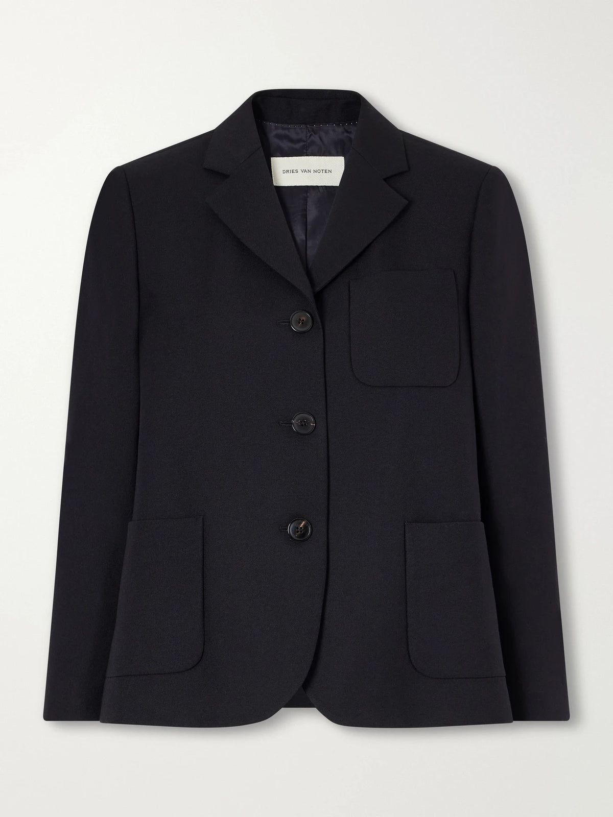Dries Van Noten Wool-crepe Blazer