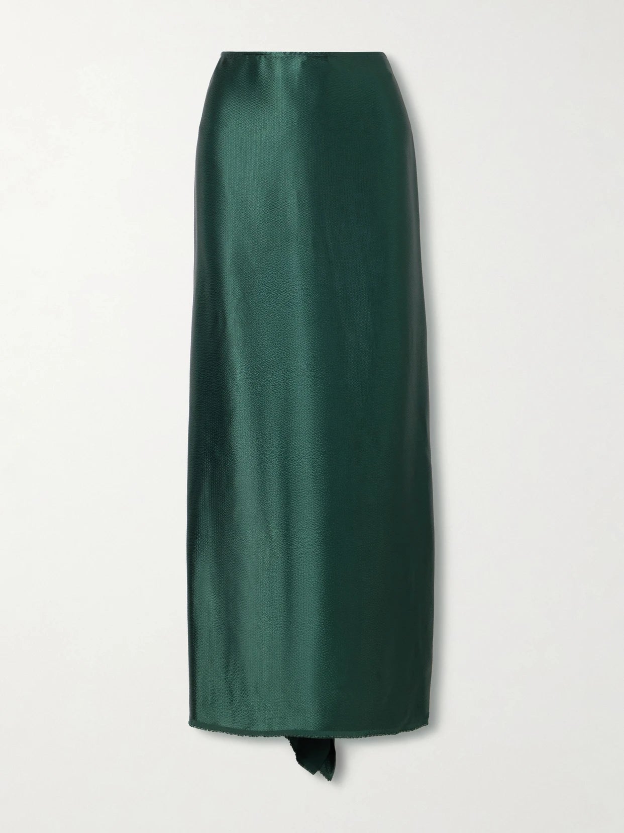 Jovie Crepe-satin Midi Skirt