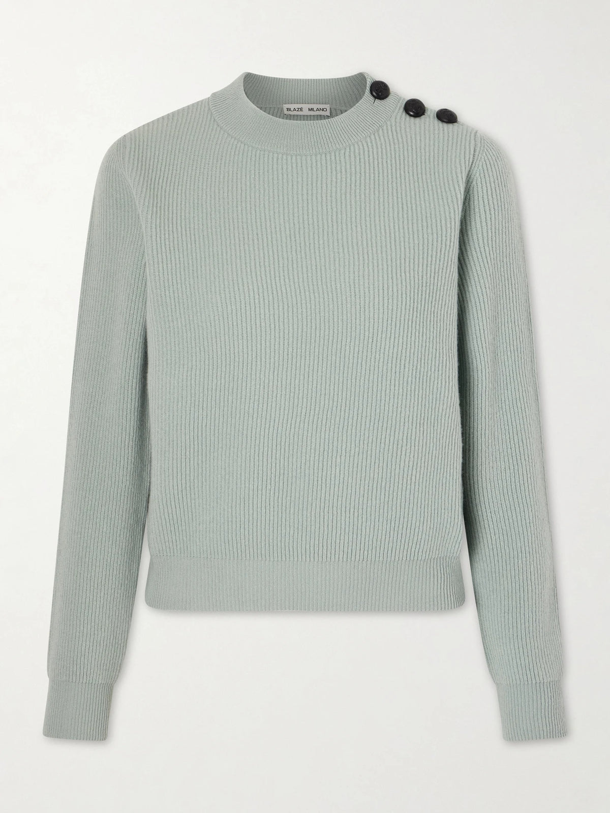 Racka Ribbed-knit Wool And Cashmere-blend Sweater