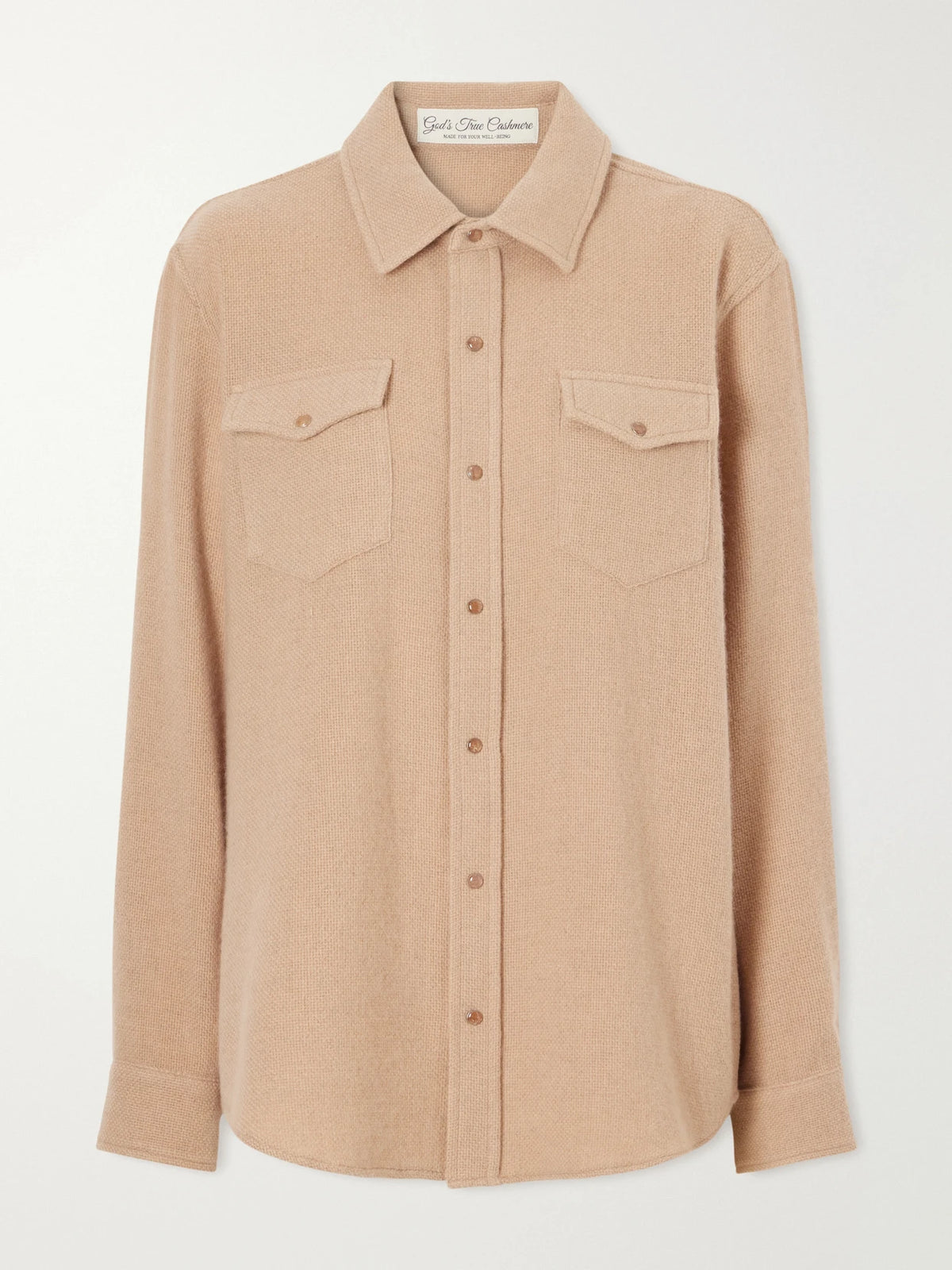 God's True Cashmere Knitted Shirt