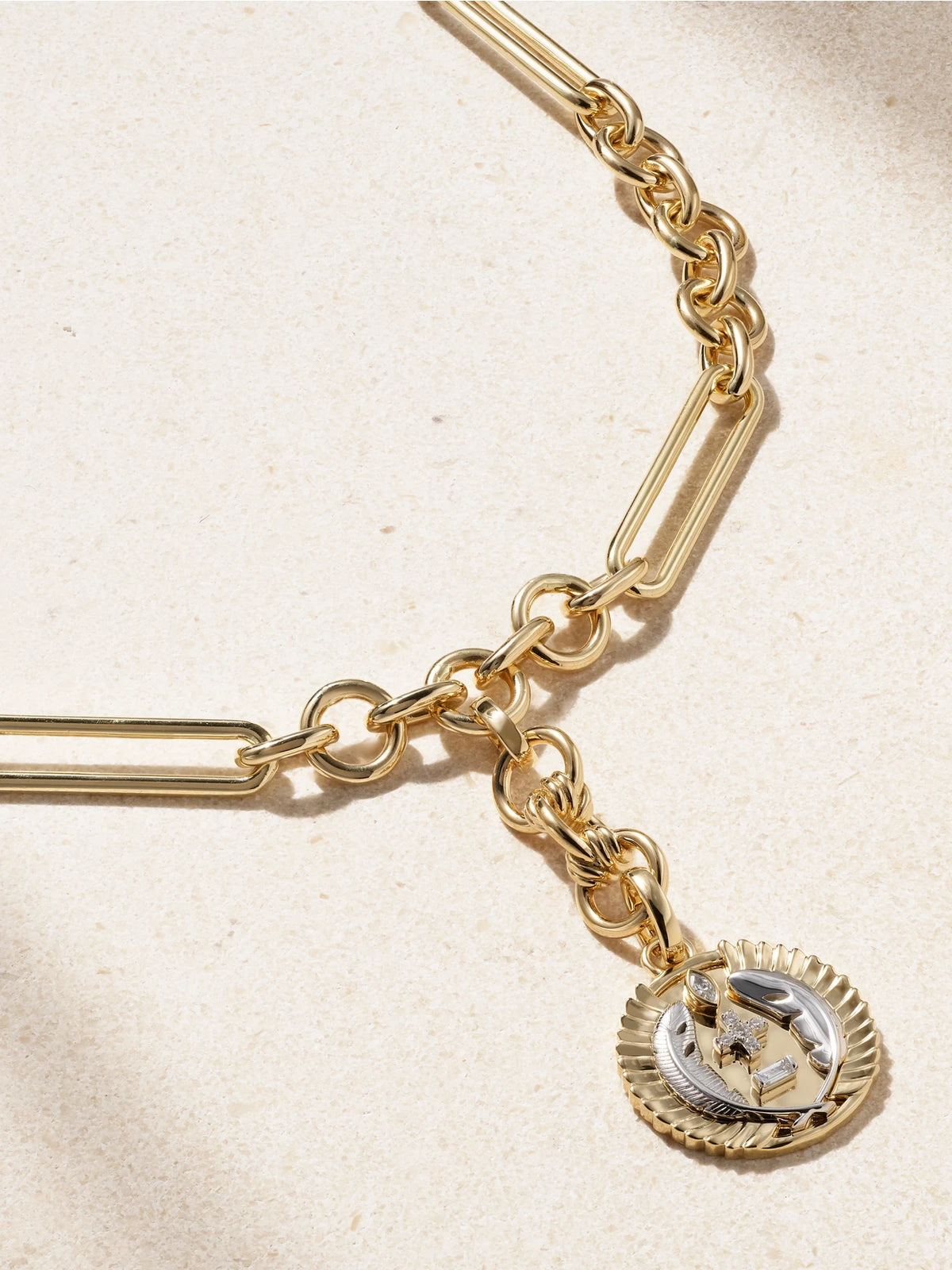Vivacity 18-karat Gold Diamond Necklace