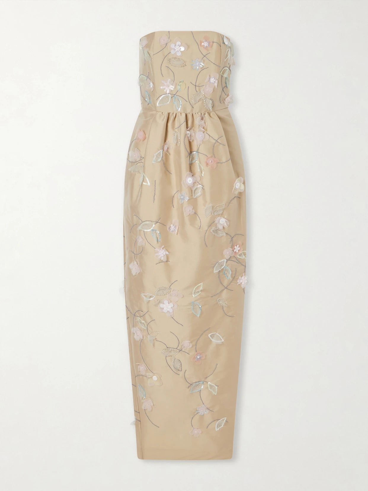 Lena Embellished Taffeta Gown