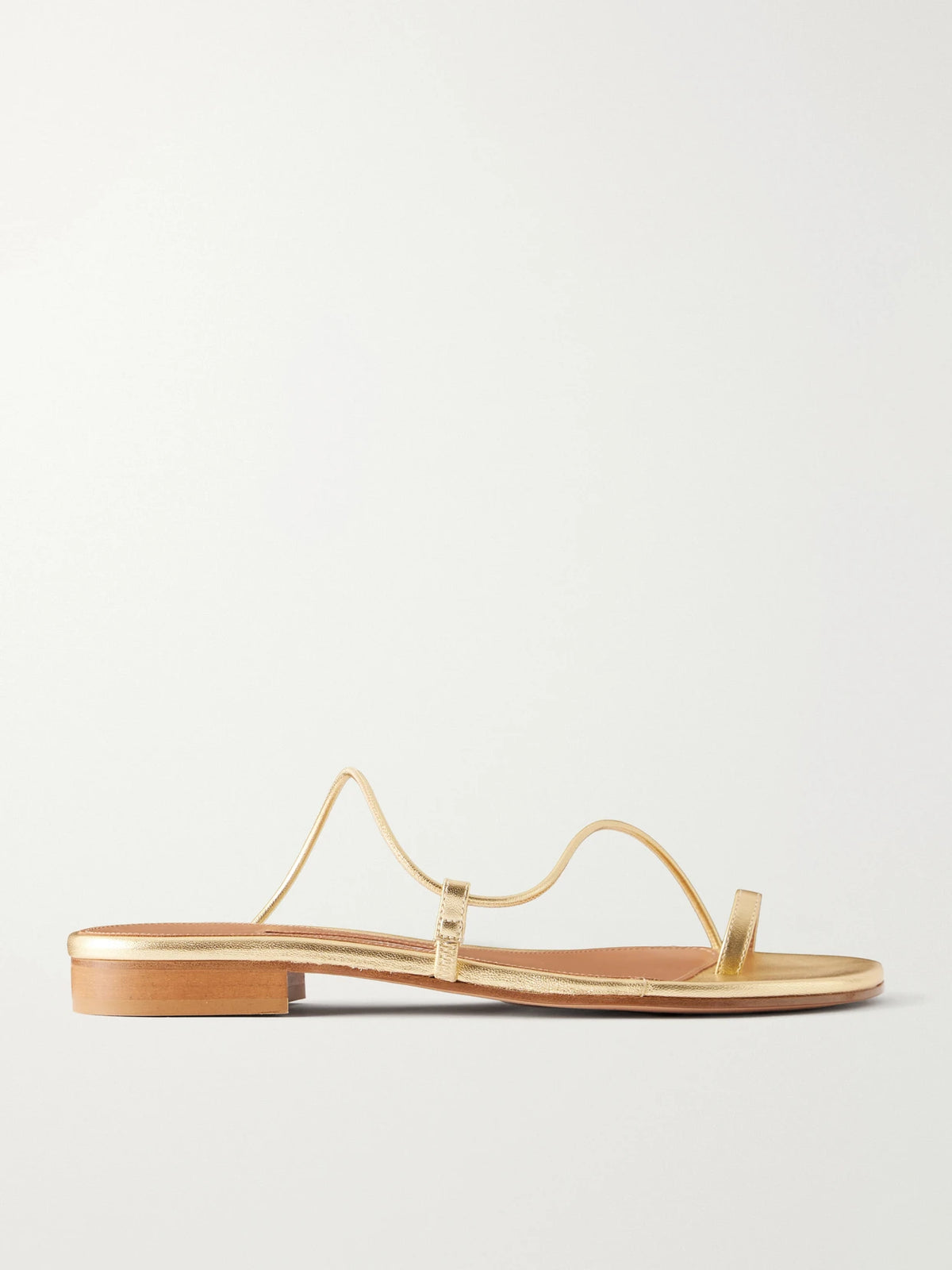 Susan Metallic-leather Sandals