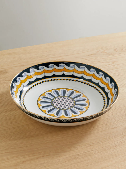 Napoli Printed Poreclain Pasta Bowl