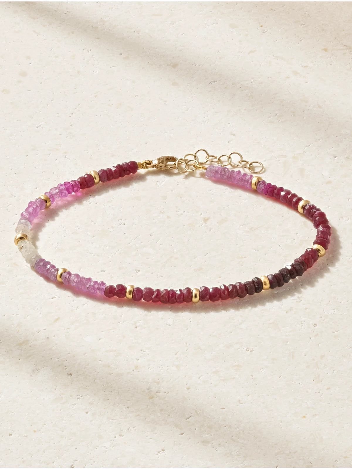 Arizona 14-karat Gold Ruby Bracelet