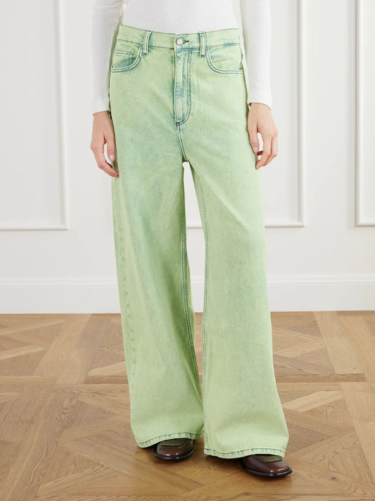Sanderlak Mid-rise Wide-leg Jeans
