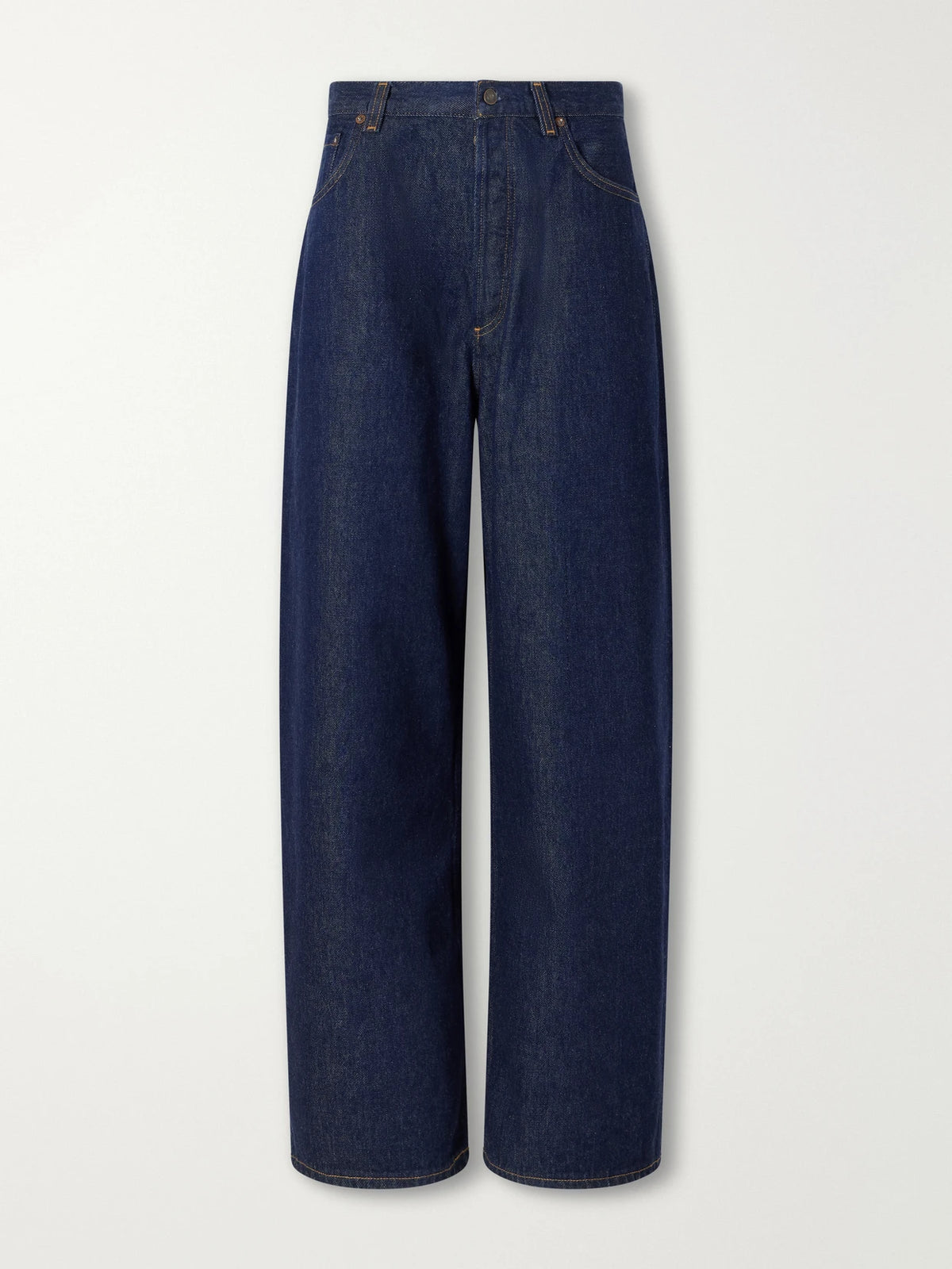 AGOLDE Rounded Baggy Regenerative Cotton Mid-rise Wide-leg Jeans