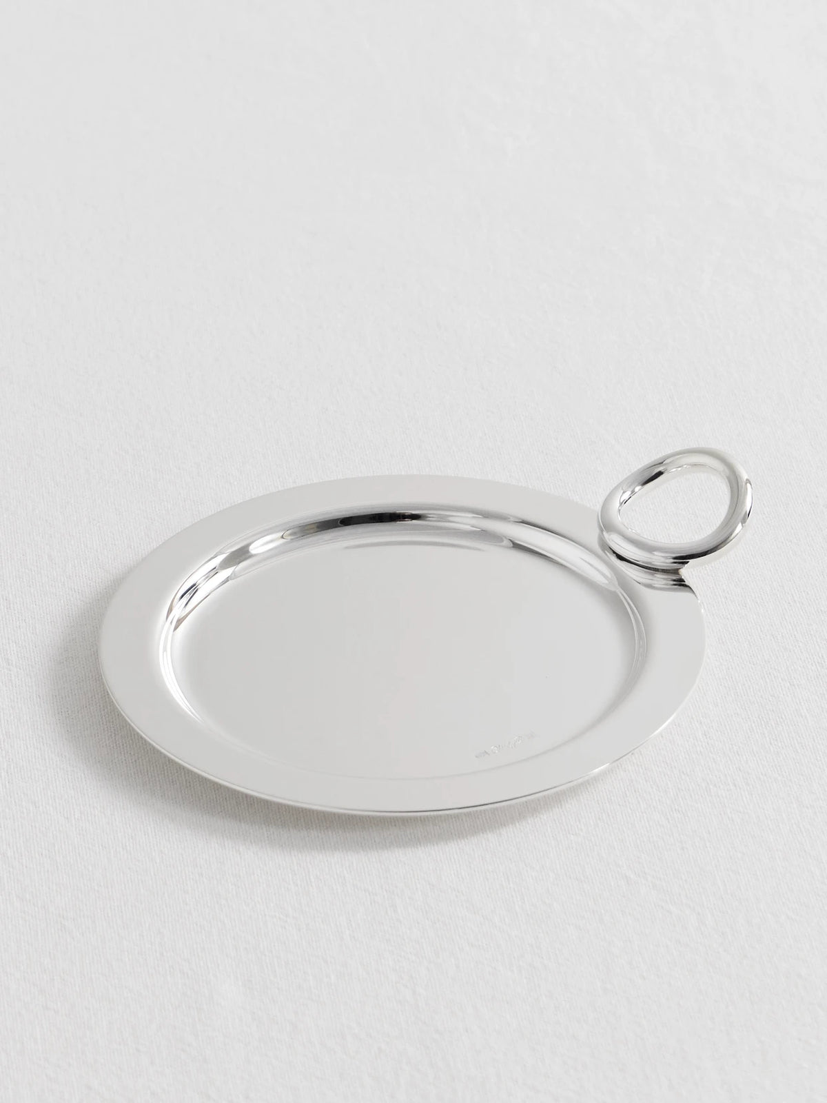 Vertigo Silver-plated Coaster