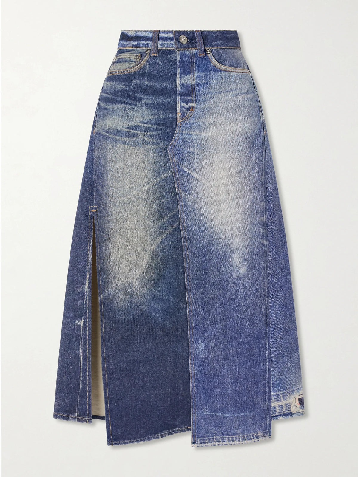 Our Legacy Craft Denim Midi Skirt