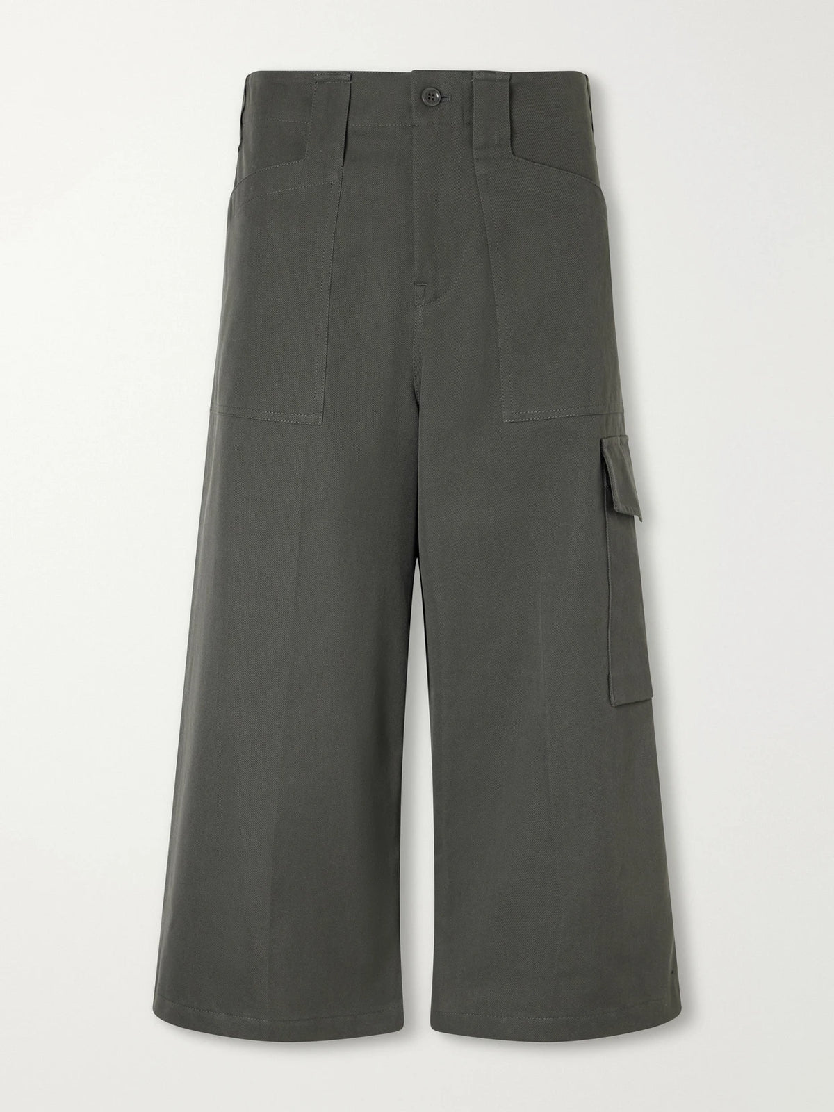 RIER Garment-dyed Cotton-twill Shorts