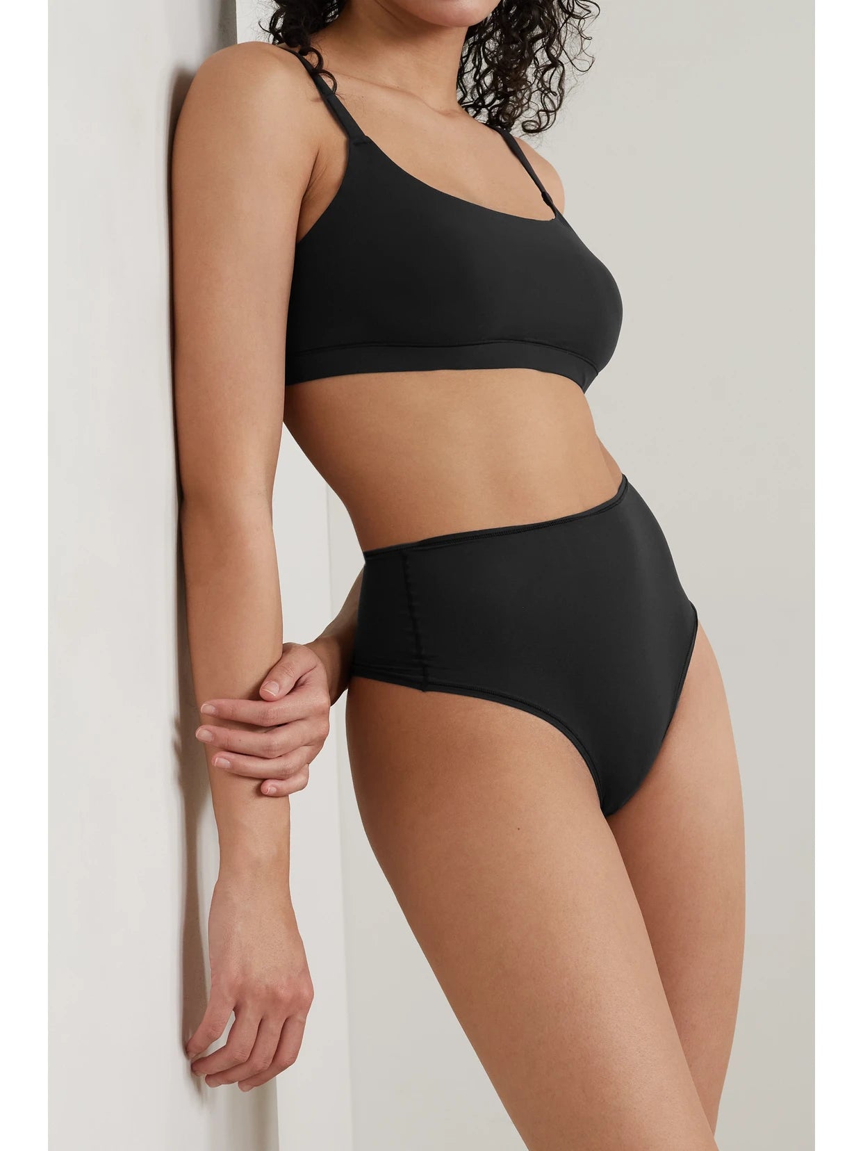 Fits Everybody High Waisted Thong - Onyx