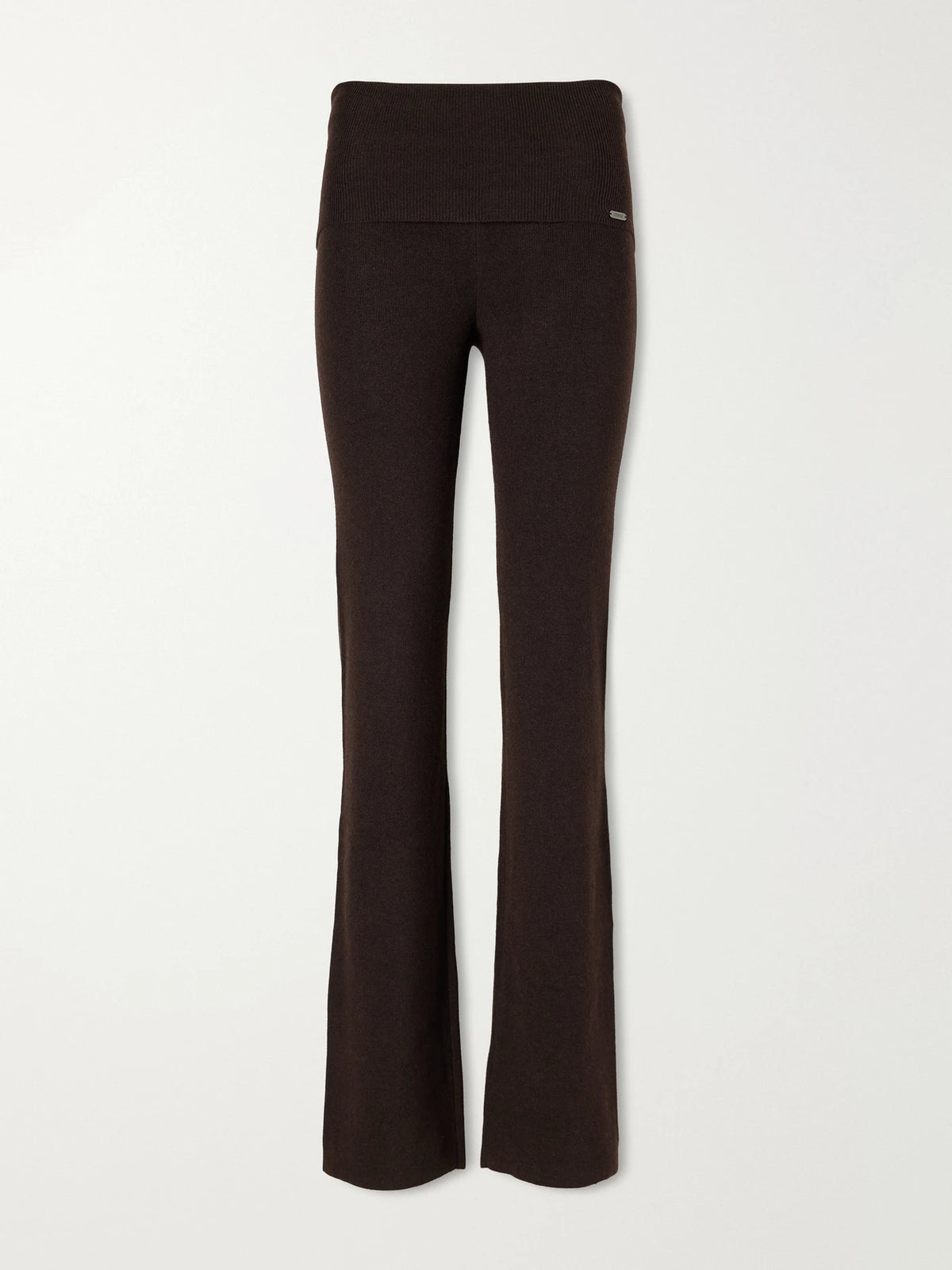 SKIMS Knitted Flared Foldover Pants