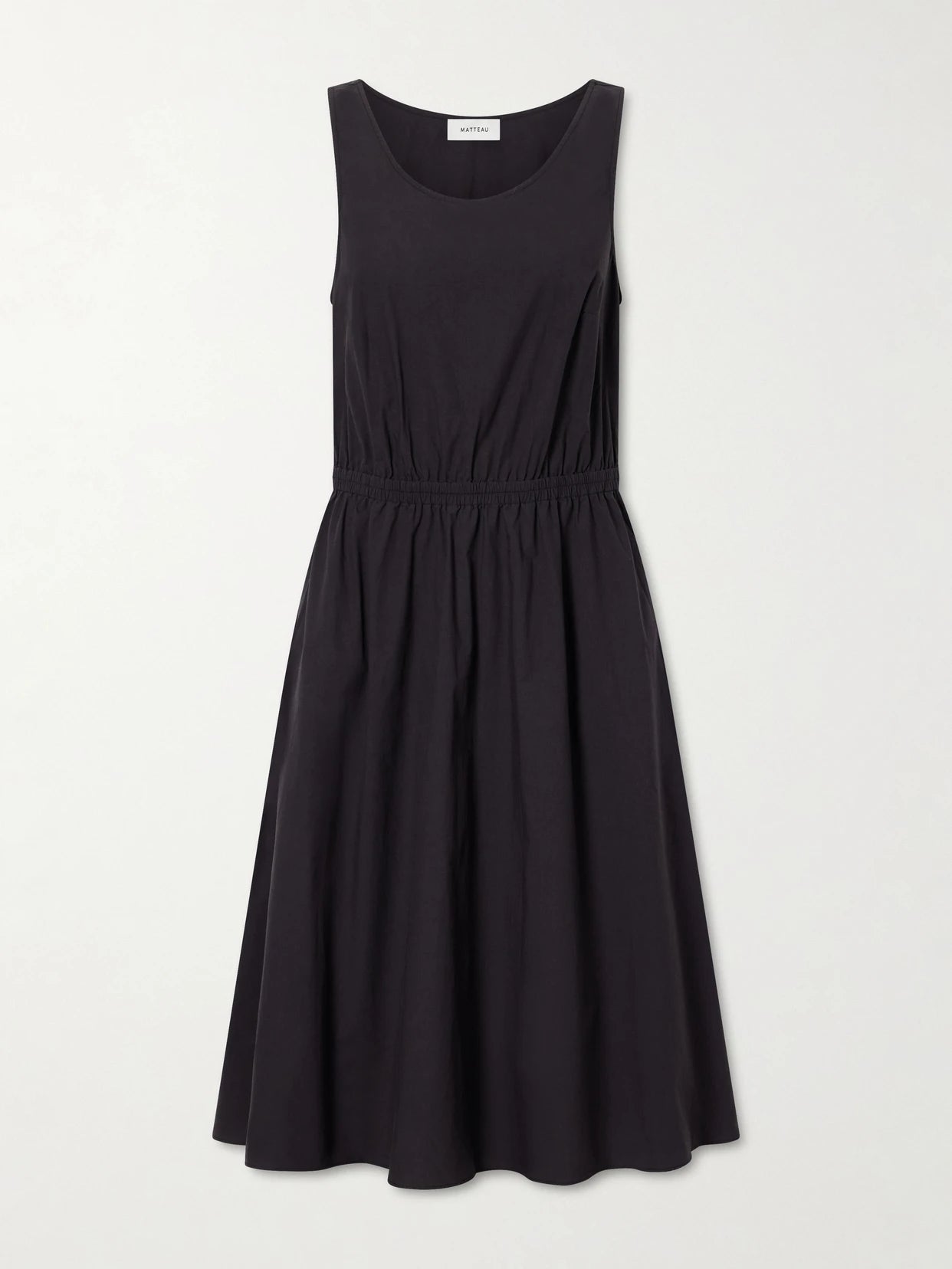 Organic Cotton-poplin Midi Dress