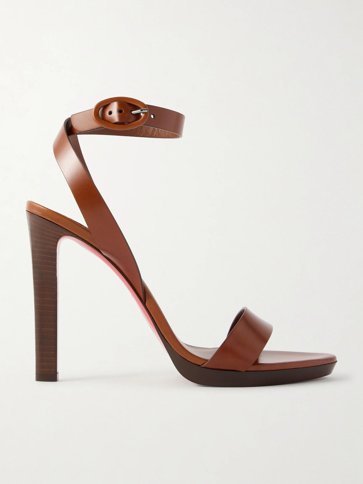 Fanny Leather Platform Sandals