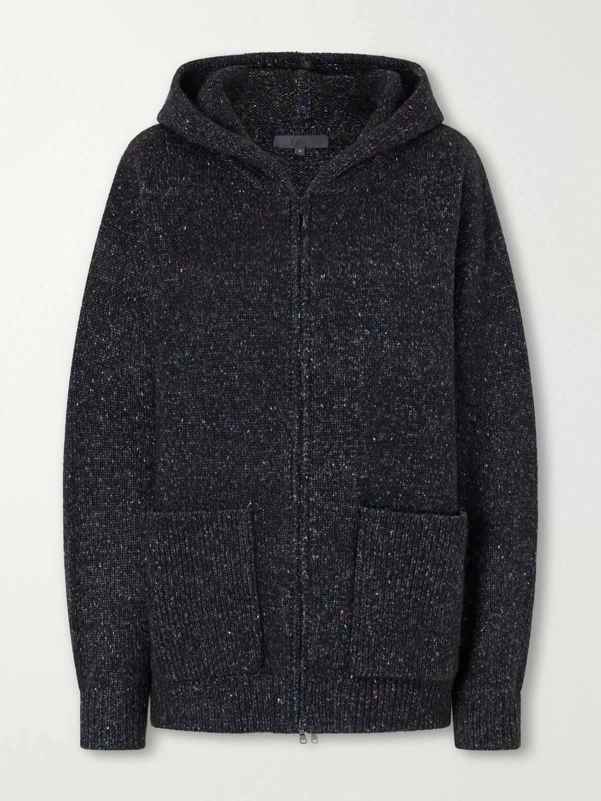 Tibi Hooded Wool-blend Tweed Jacket