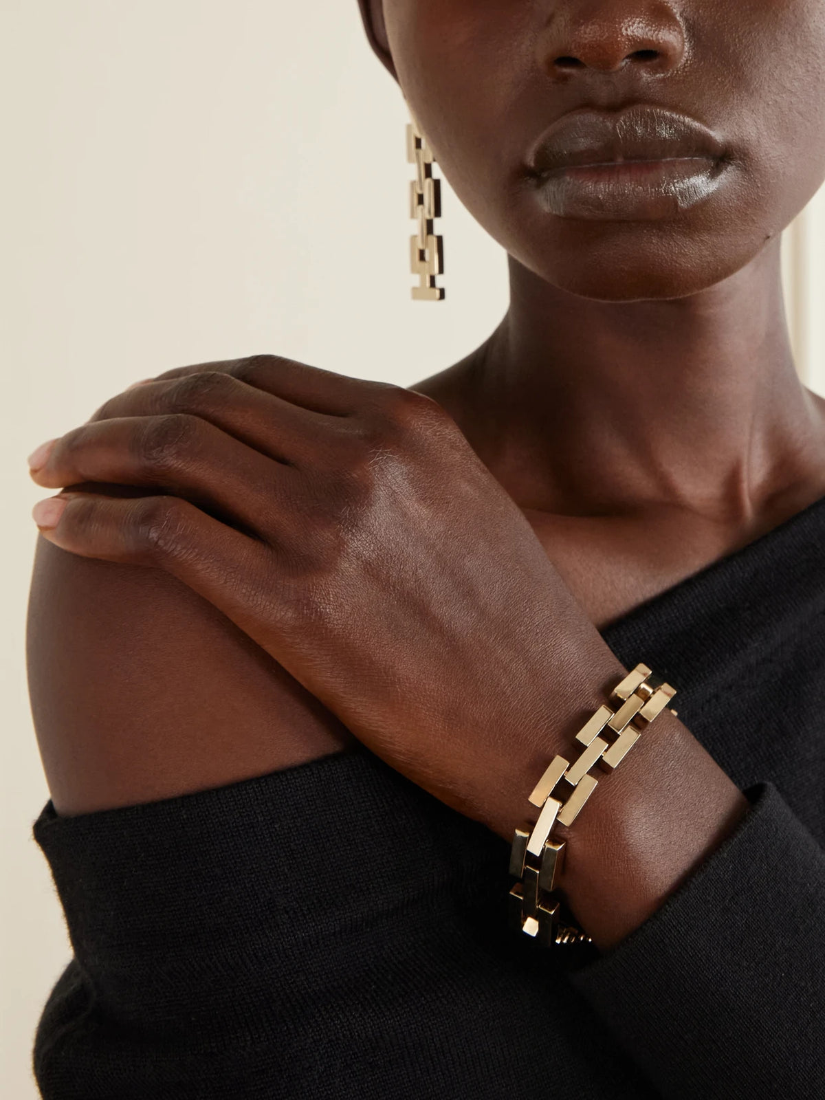 Image of Bracelets. Product name - Gold-tone Bracelet in Multi colour by brand - TOM FORD