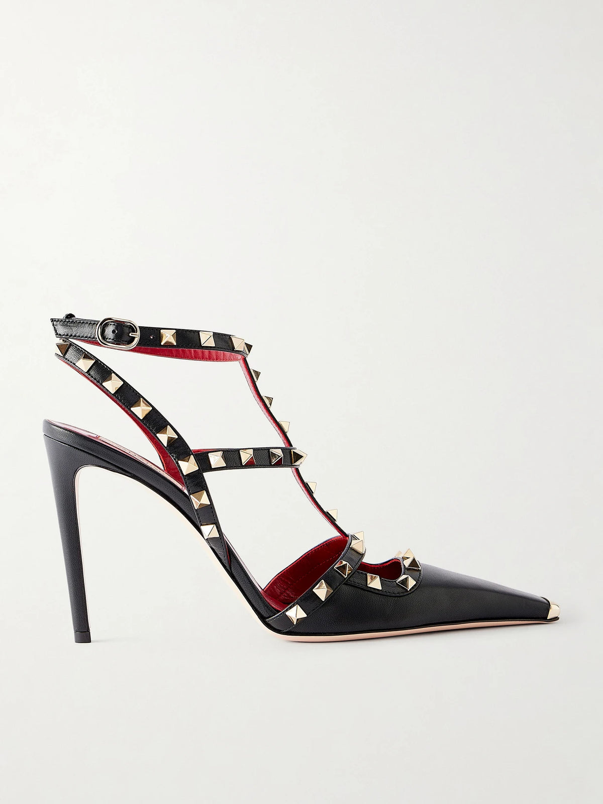 Rockstud Patent-leather Pumps