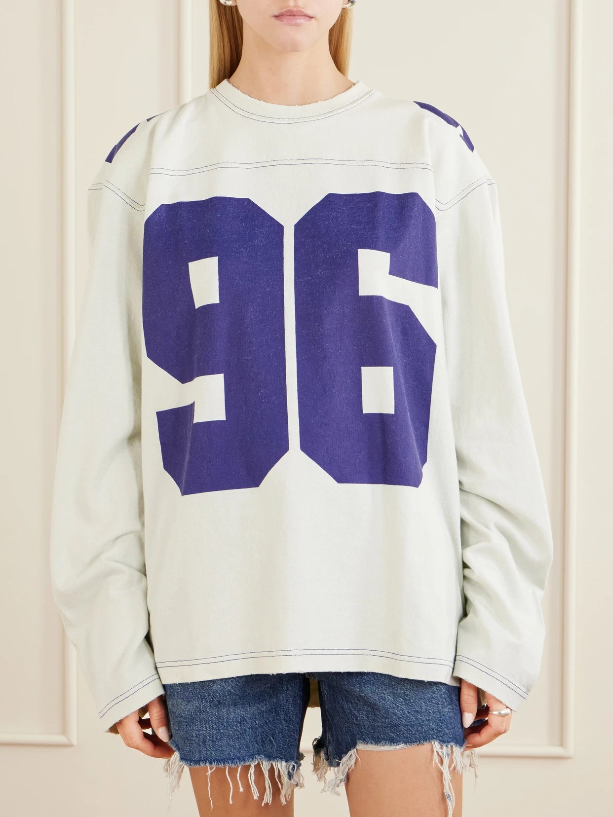 Printed Cotton-jersey Sweater