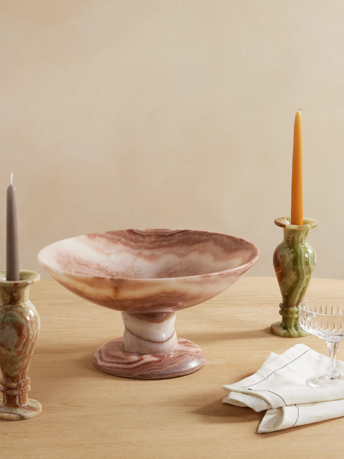 Image of Decor. Product name - Onyx Bowl in Brown colour by brand - Jia Jia Home
