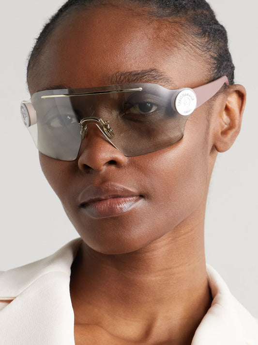 Image of Sunglasses. Product name - Diorpacific M1u Acetate Sunglasses in Pink colour by brand - DIOR Eyewear