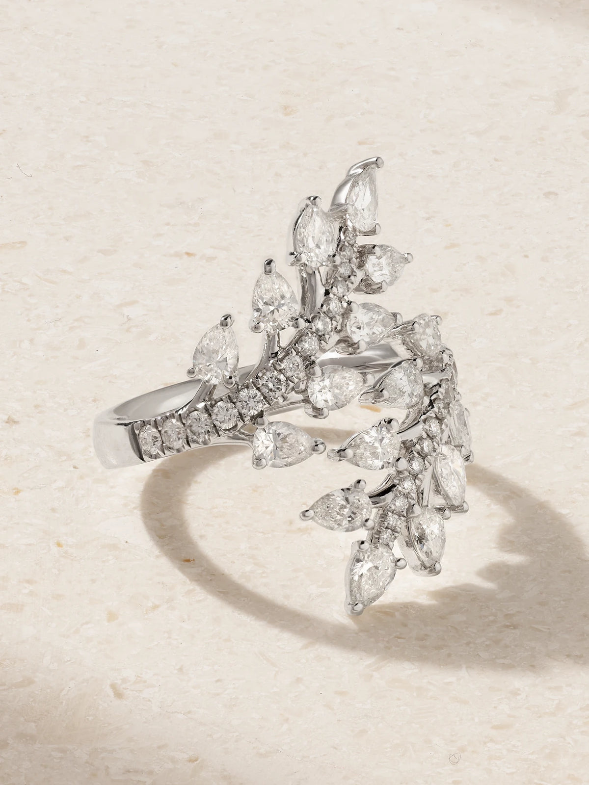 Jasmine 18-karat Gold Diamond Ring