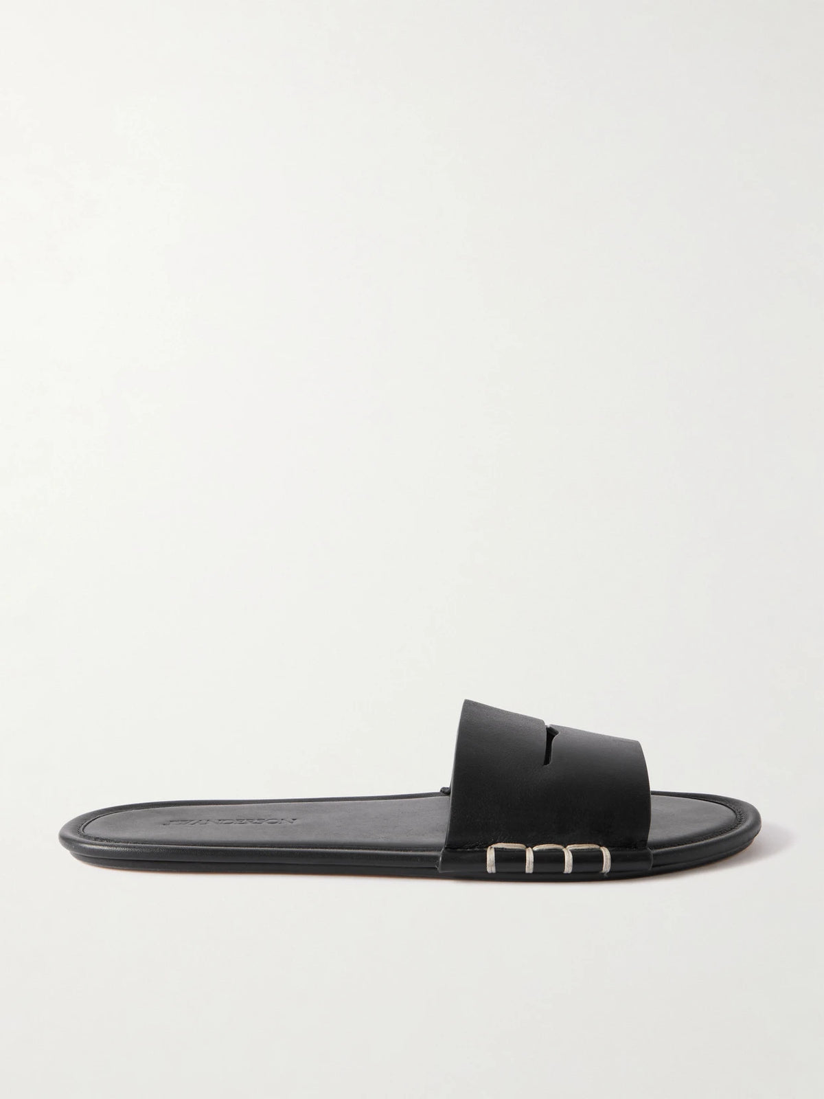 Loafer Leather Slides