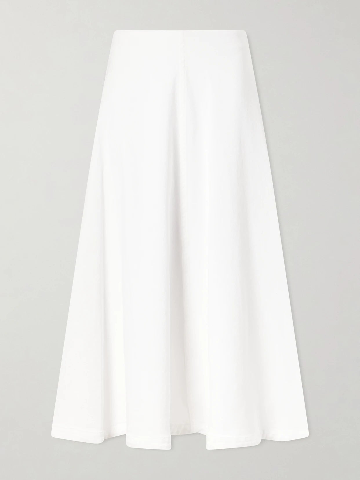 Varda Paneled Cotton-blend Midi Skirt