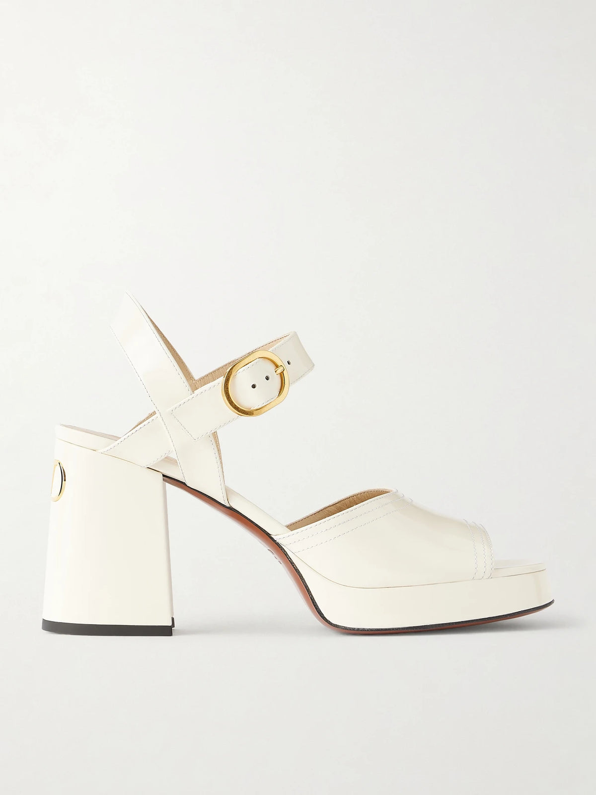 Fawcette Leather Mid-heel Sandals