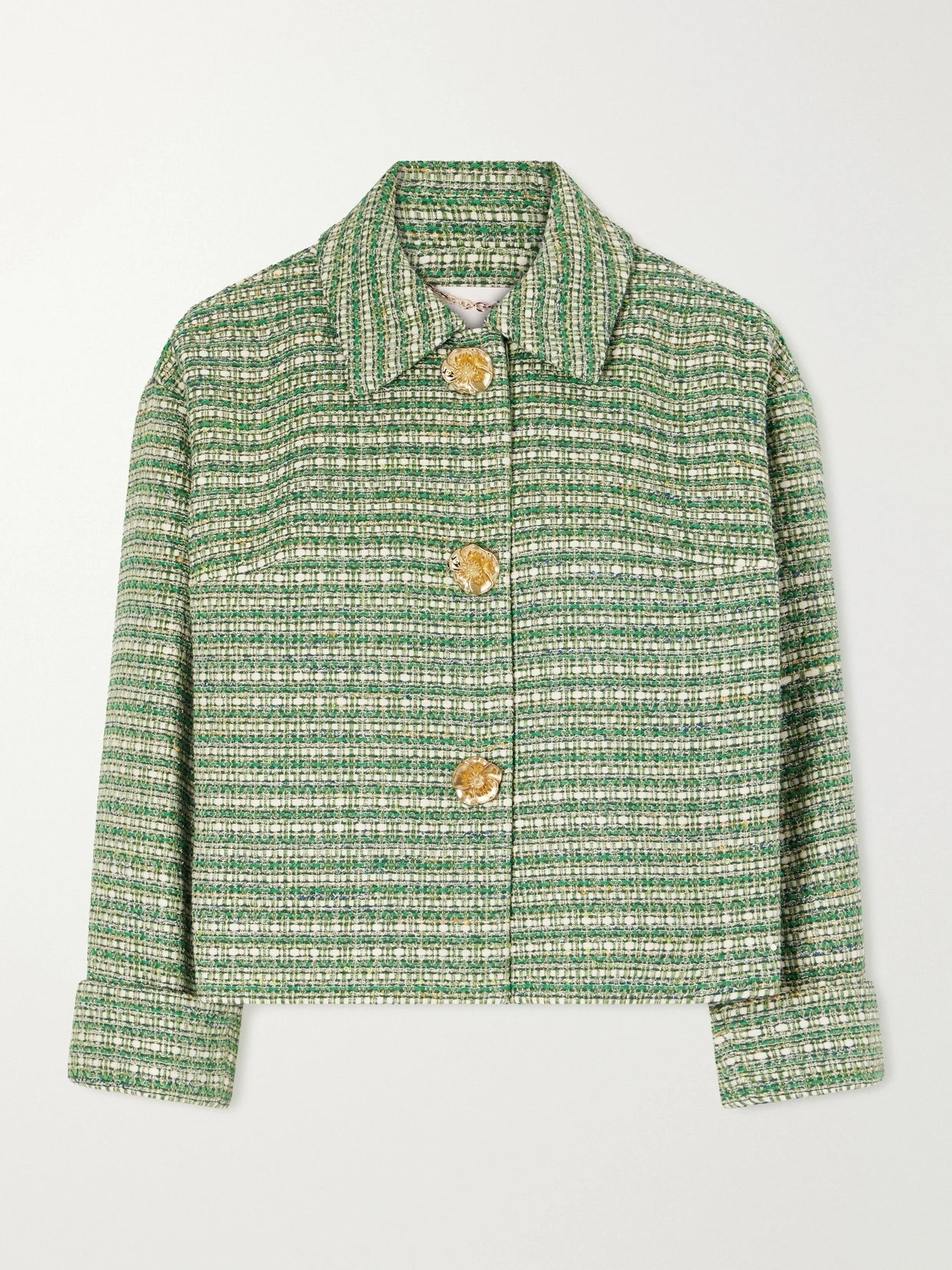 Cotton-blend Tweed Jacket