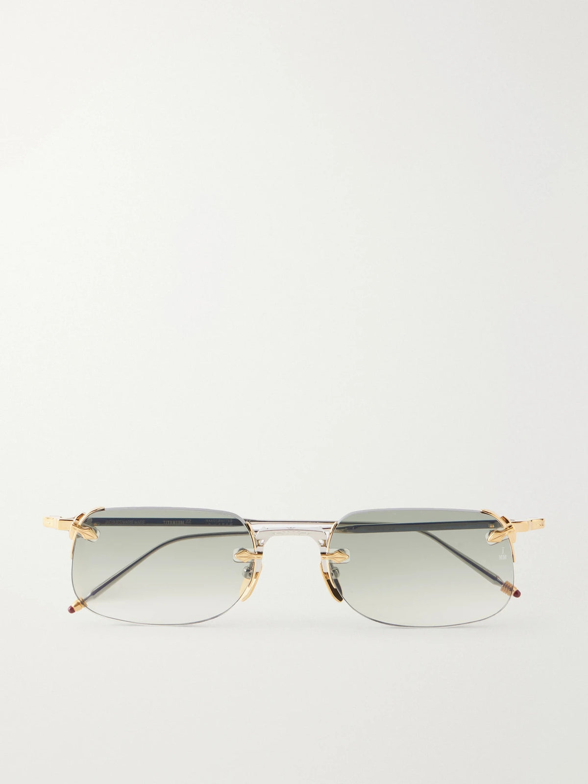 Jacques Marie Mage Fonda Rimless Square-frame Titanium Sunglasses