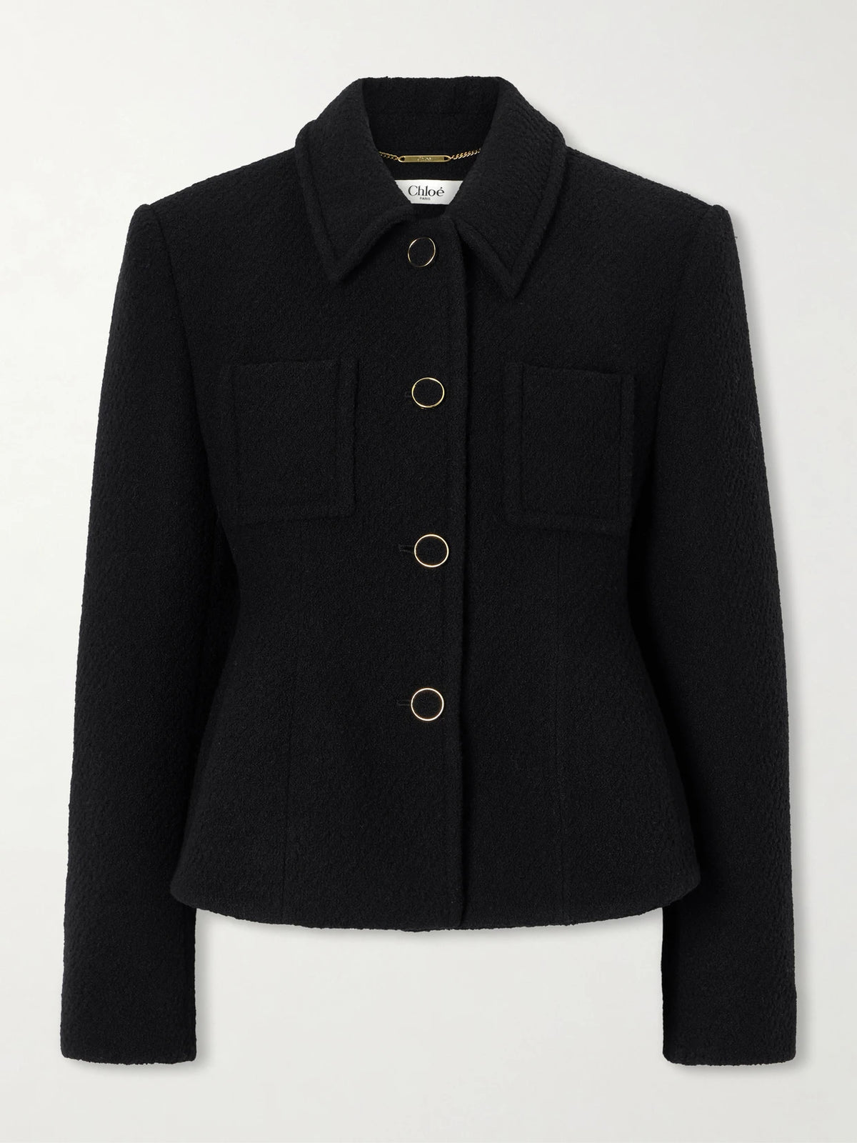 Wool-blend Bouclé Jacket