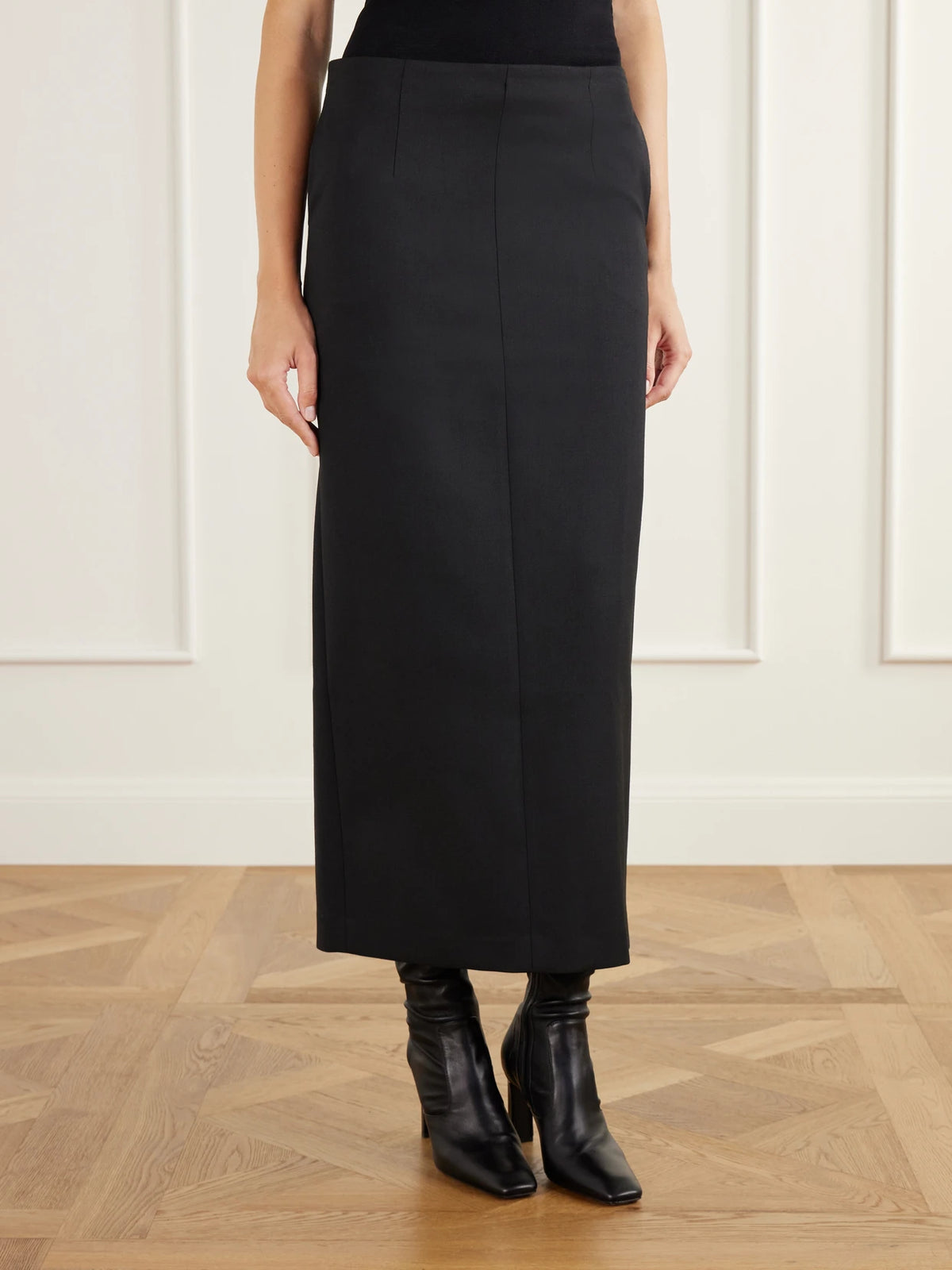 Almada Bay Twill Midi Skirt