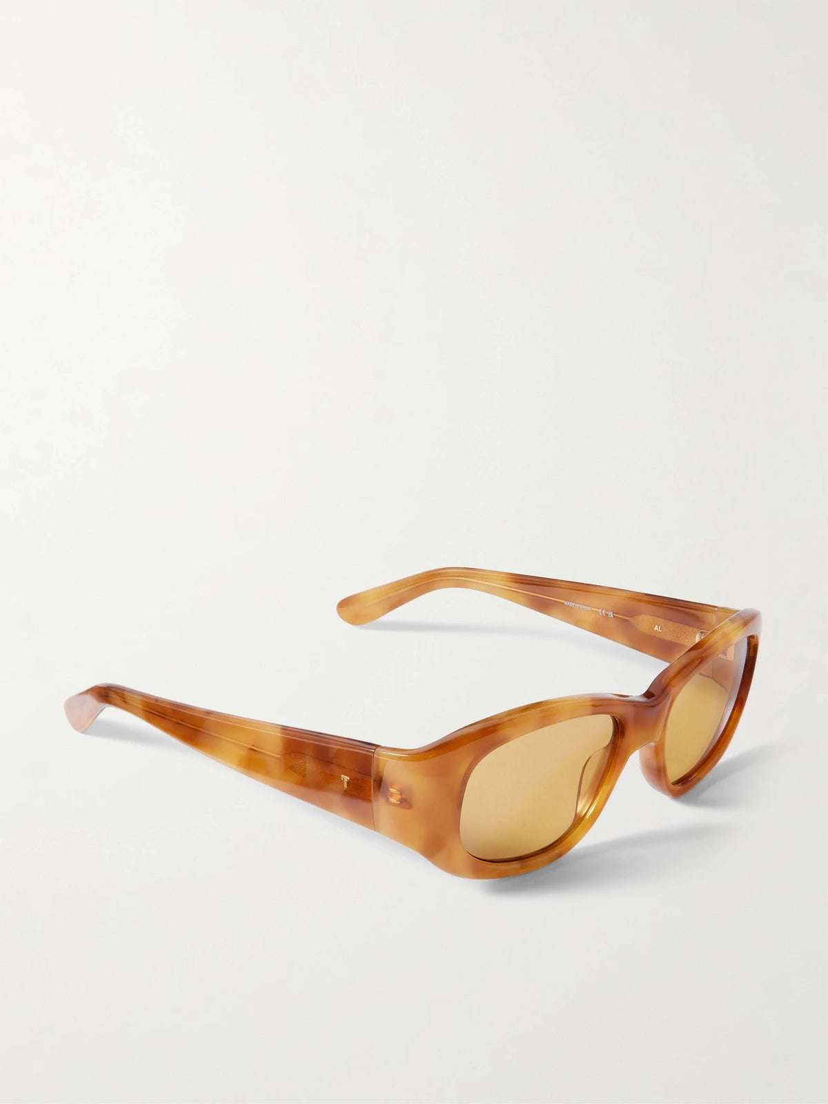 The Al Square-frame Tortoiseshell Acetate Sunglasses