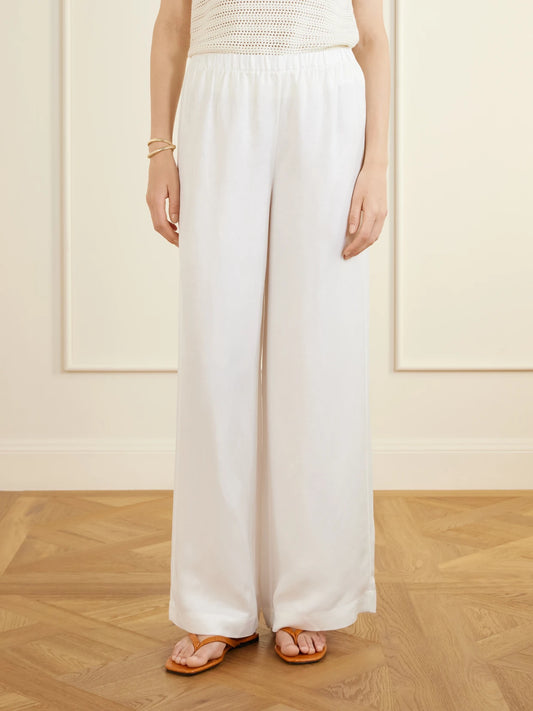 Roslyn Woven Wide-leg Pants