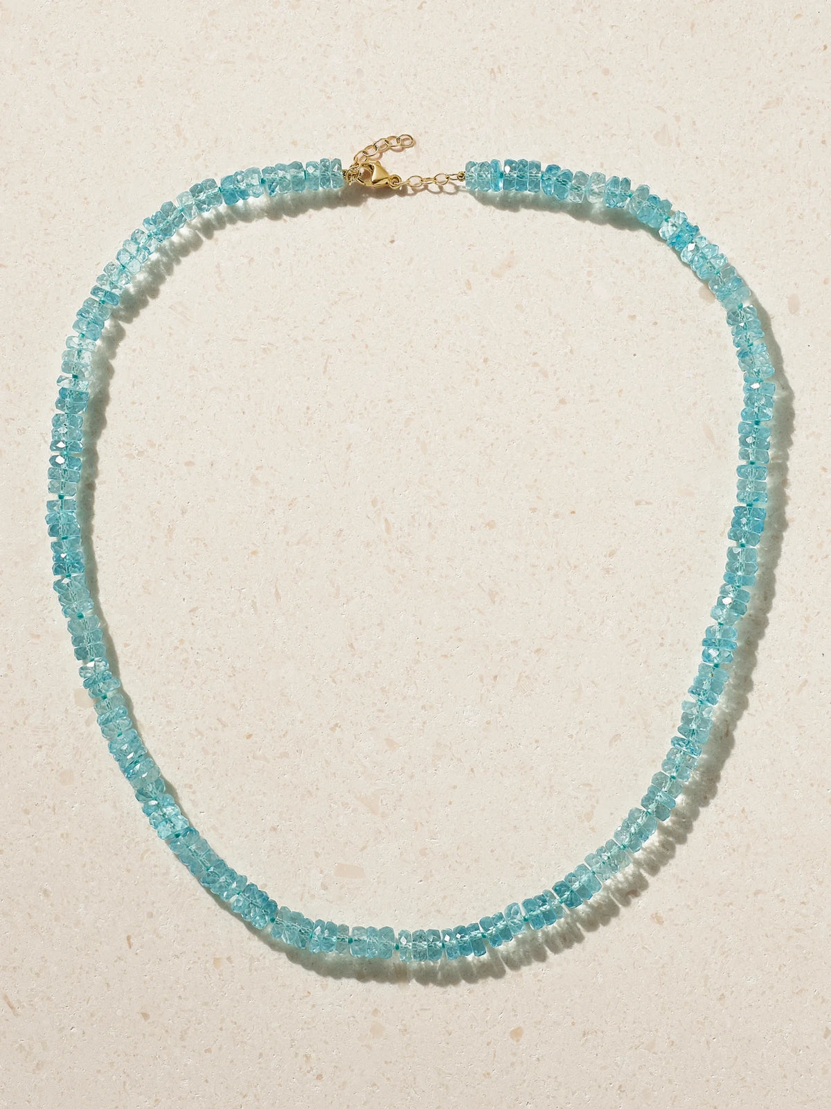 Gold Apatite Necklace
