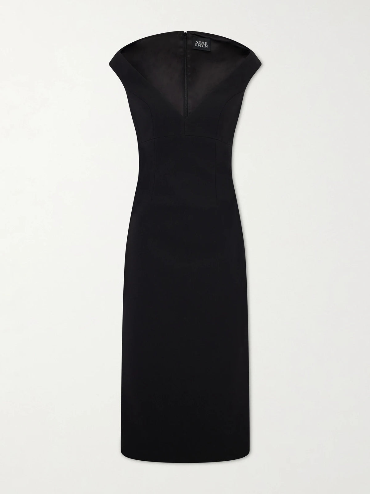 Monica Crepe Midi Dress