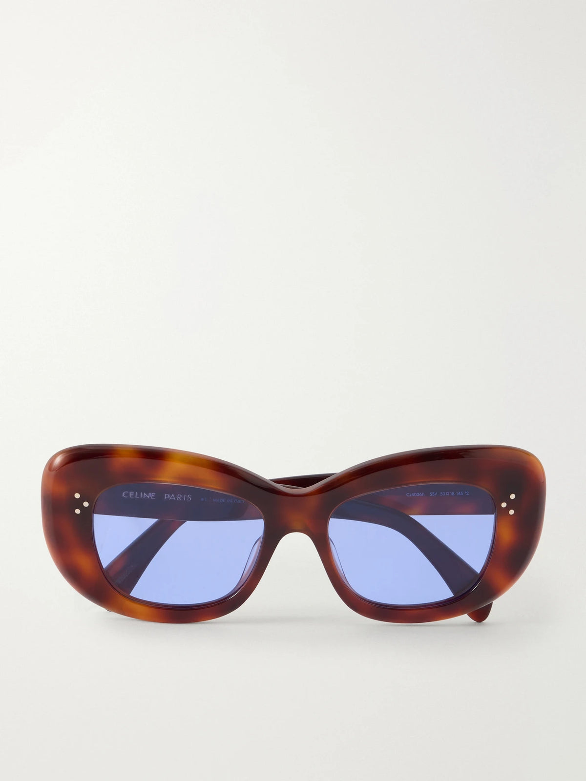 CELINE Eyewear Diane Round-frame Acetate Sunglasses