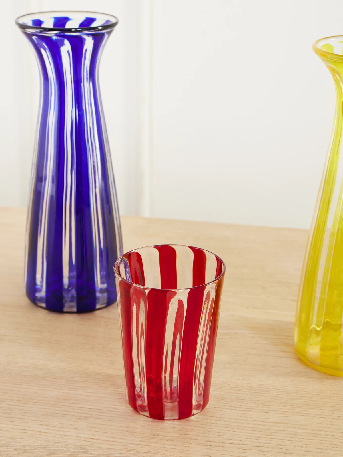 Image of Tableware. Product name - Berlingot Large Murano Glass in Red colour by brand - Laguna~B