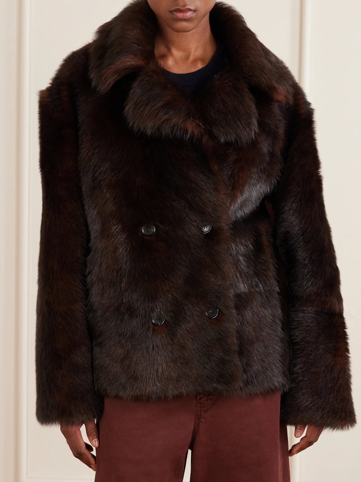 Nili Lotan Cleophee Shearling Jacket