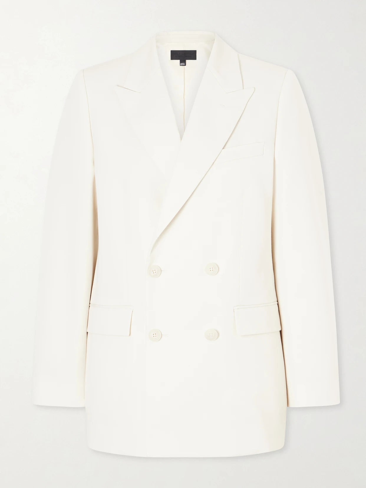 Weston Double-breasted Wool-gabardine Blazer