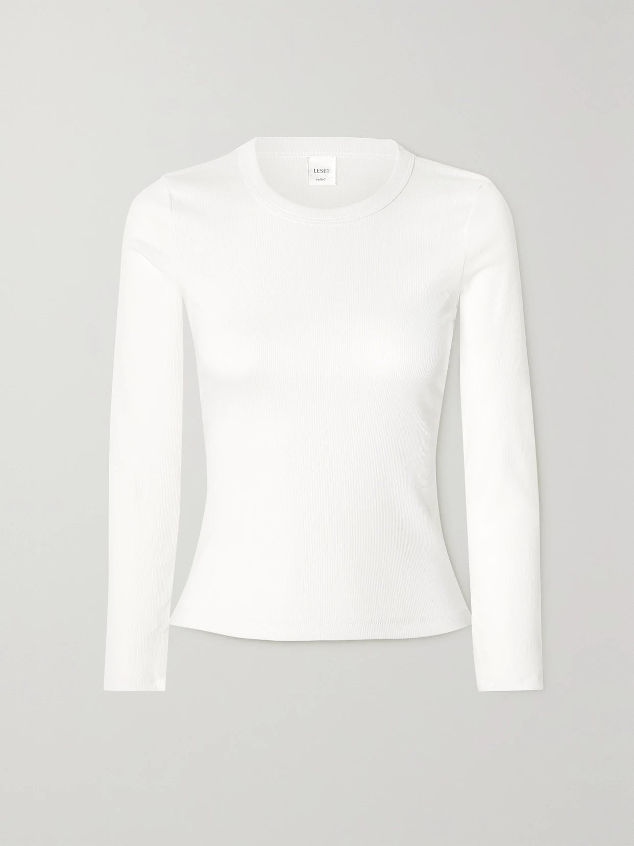 Kelly Ribbed Stretch-cotton Jersey Top