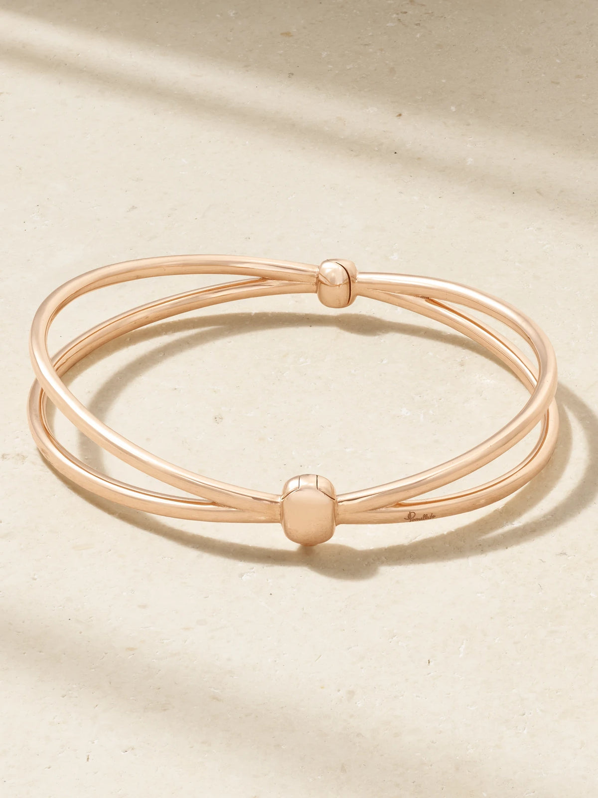 Together 18-karat Rose Gold Bangle