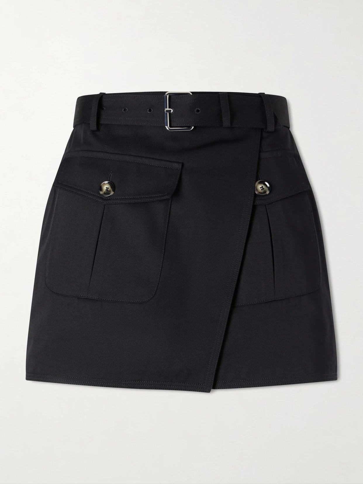 Bruni Belted Cotton-drill Shorts