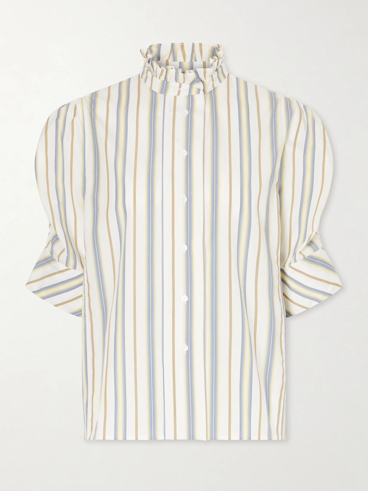 Vita Striped Cotton Blouse